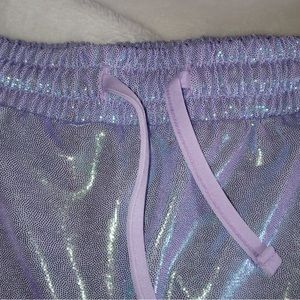 Girls more than magic shimmering iridescent shorts small 6/6X